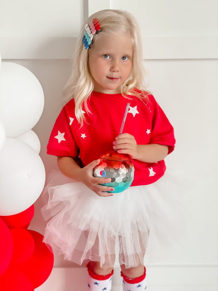 Star Short Sleeve Sweatshirt Kids