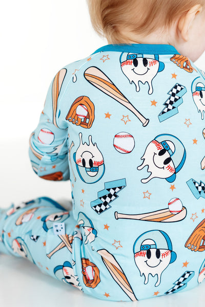 Little Slugger Short Sleeve 2-Piece Pjs