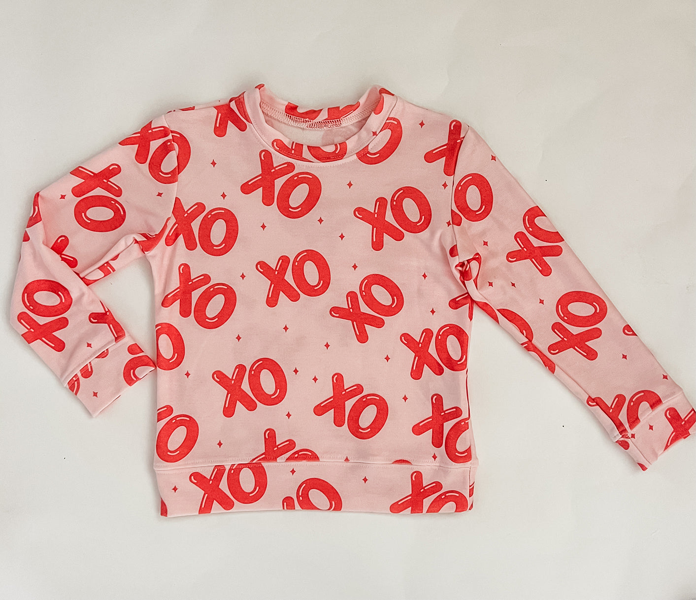 XO Sweatshirt in Pink