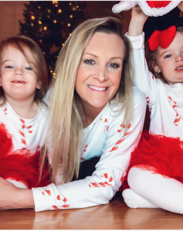 Women's Candy Cane Sweatshirt