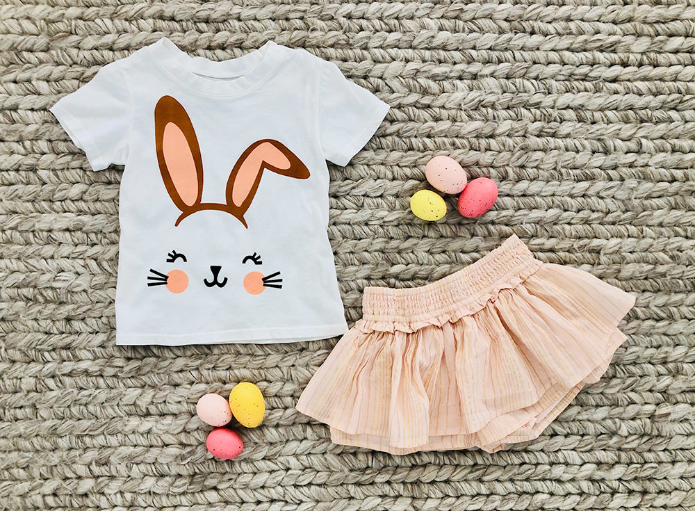 Bunny Tee in White