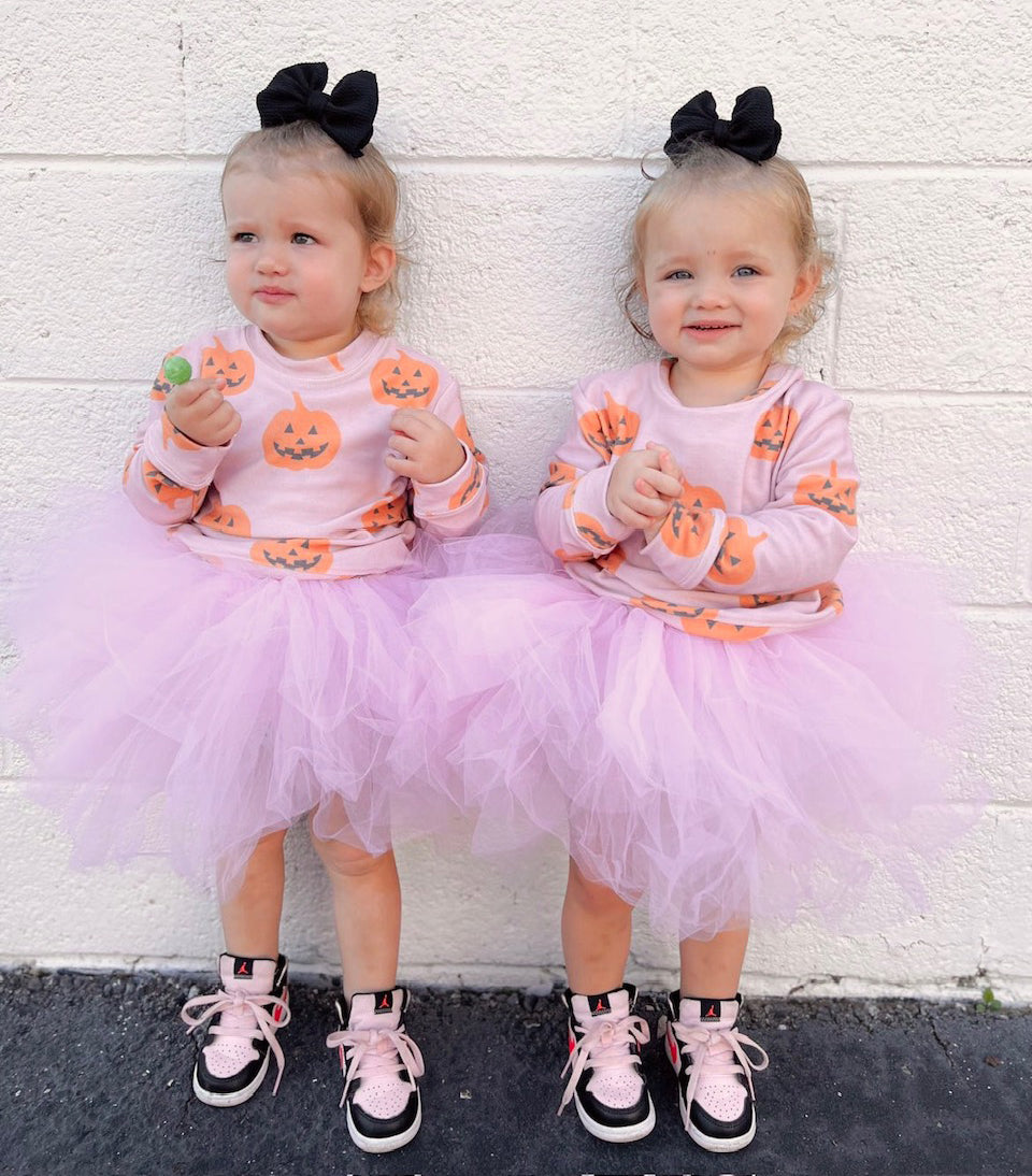 Jack-o-Lantern Sweatshirt in Pastel