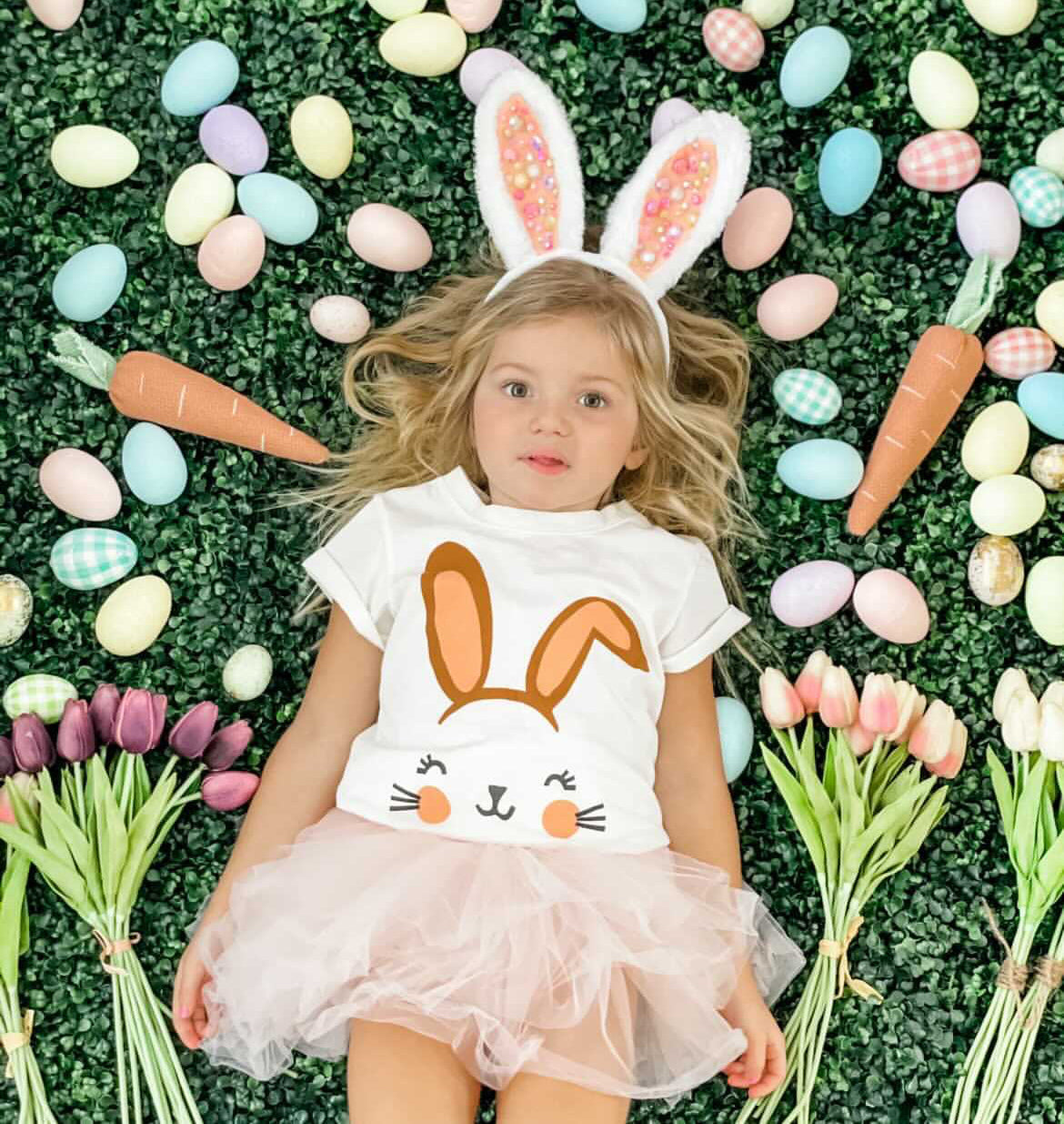 Bunny Tee in White