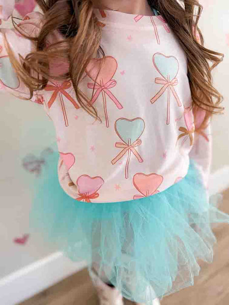 Lollipop Heart Sweatshirt