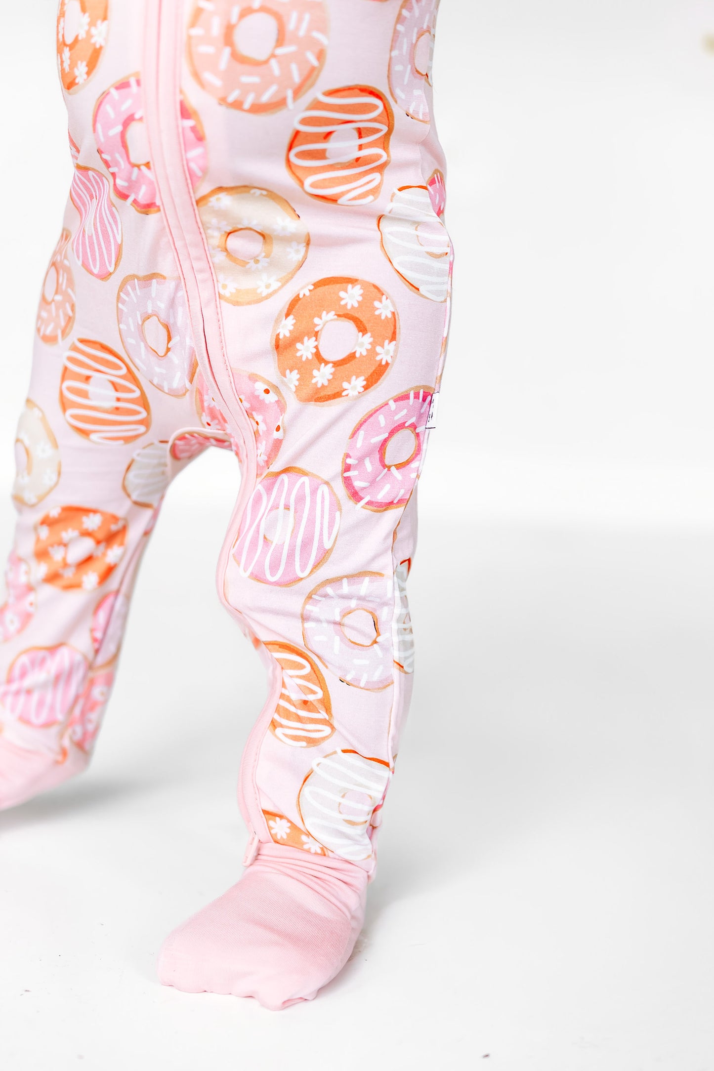 Donut Bamboo Romper, Sizes 3-6mo - 3T