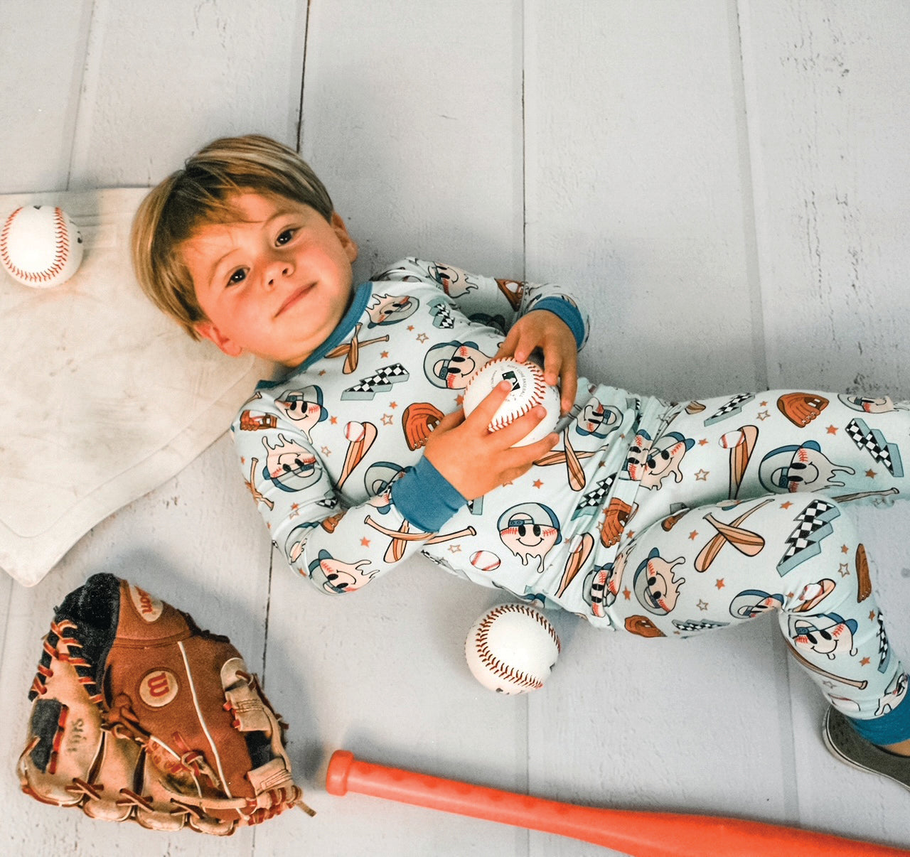 Little Slugger Long Sleeve 2-Piece Set