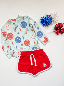 Happy Face Skater Sweatshirt