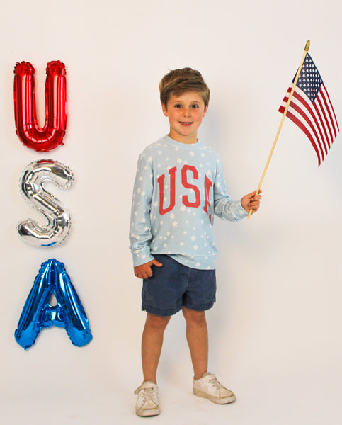 Star USA Sweatshirt in Denim
