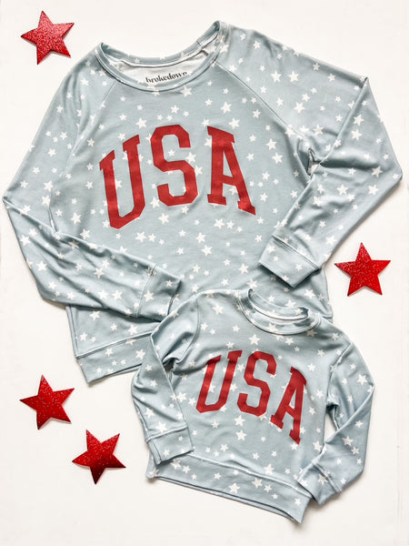 Star USA Sweatshirt in Denim