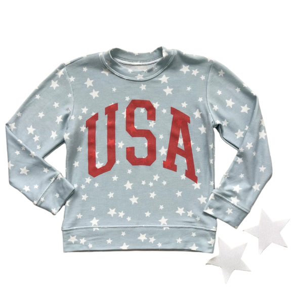 Star USA Sweatshirt in Denim
