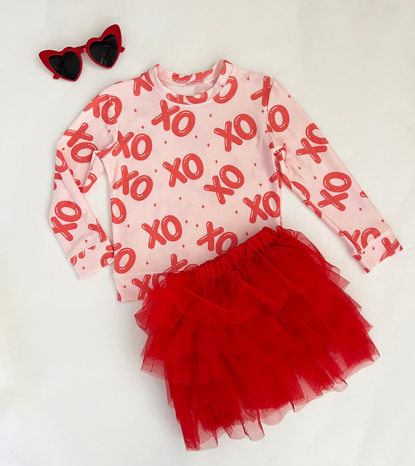 XO Sweatshirt in Pink