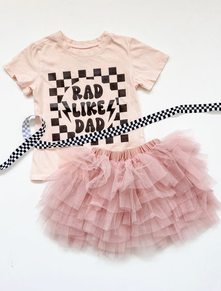 Rad Like Dad Tee in Seashell