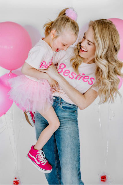 Women's Bestie Tee in Light Pink