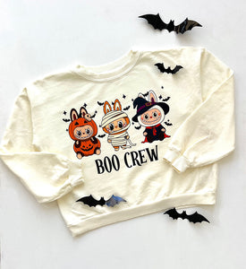 Labubu Off-White Heathered Sweatshirt
