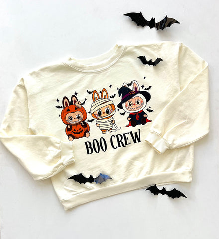 Labubu Off-White Heathered Sweatshirt