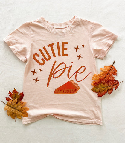 Cutie Pie Tee in Seashell