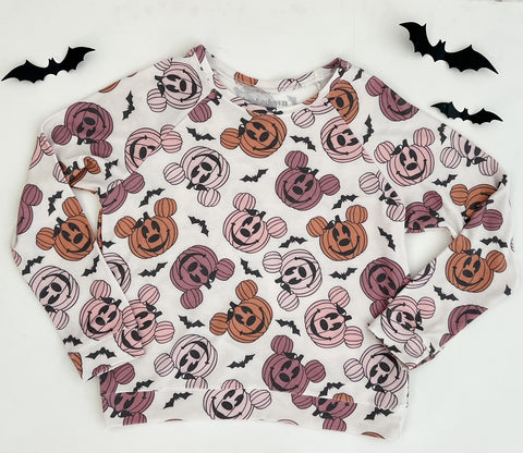 Women's Mouse Pumpkin Sweatshirt