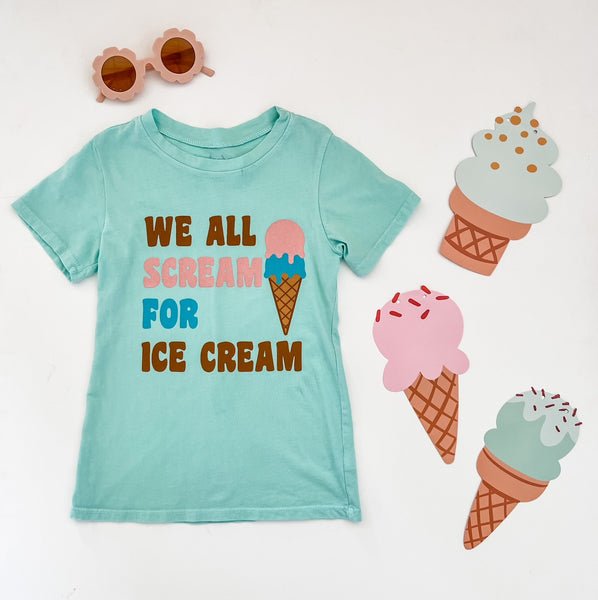 Women's We All Scream for Ice Cream in Mint