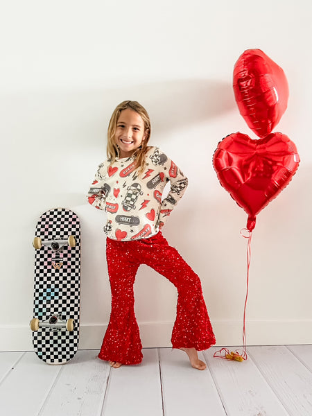 Skater Heart Breaker Sweatshirt