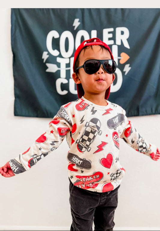Skater Heart Breaker Sweatshirt