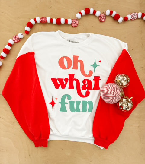 Women's Oh What Fun Sweatshirt