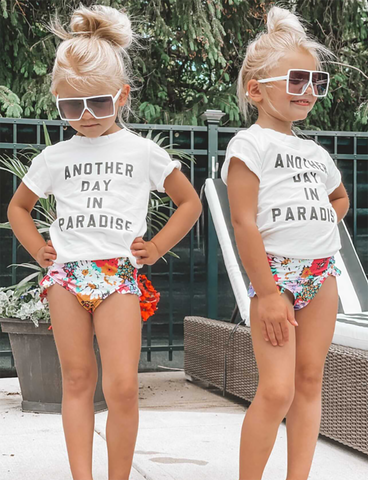 Another Day in Paradise Kids Tee