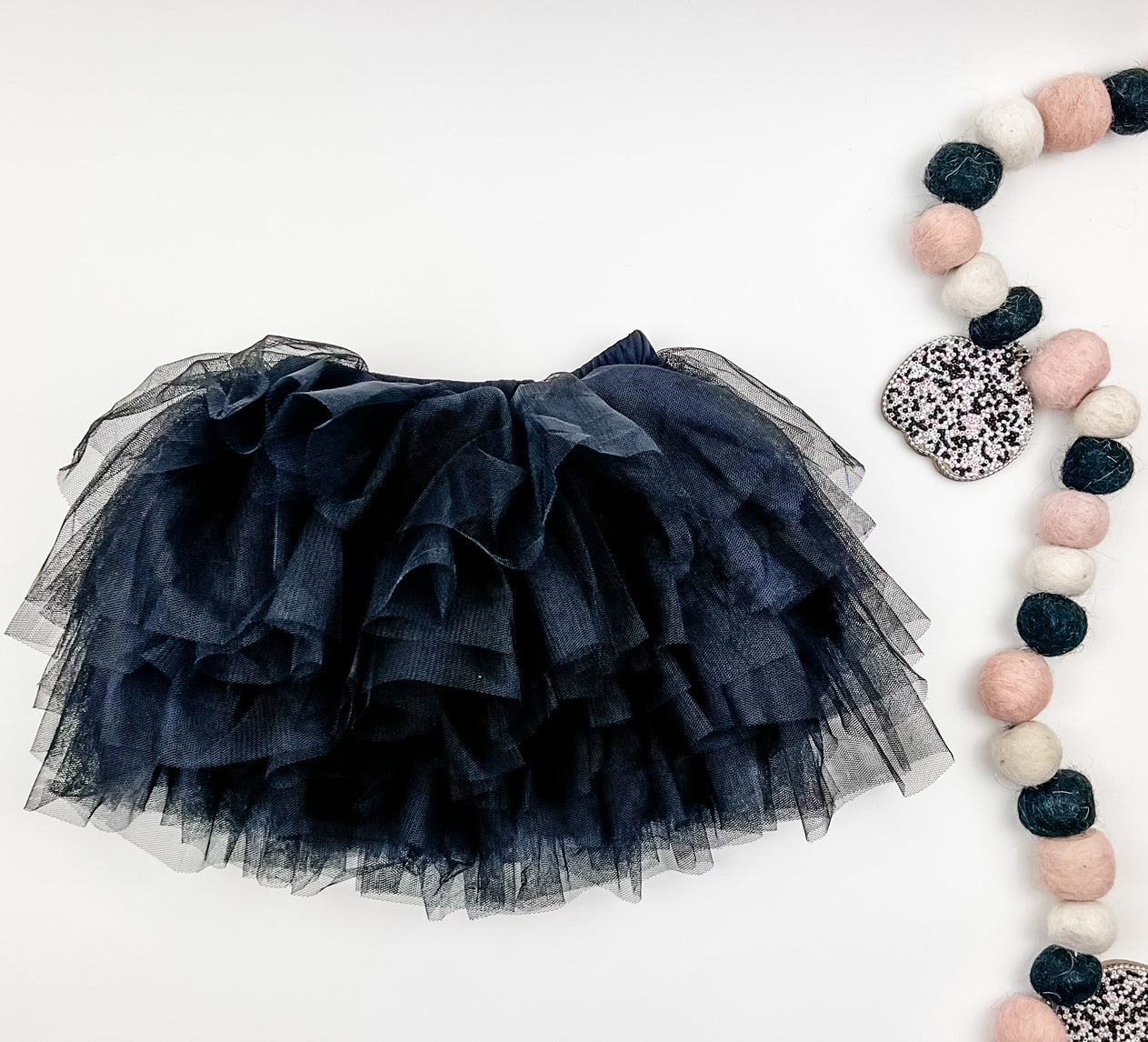 Black Tulle Skirt