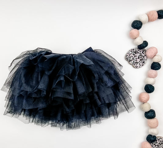 Black Tulle Skirt