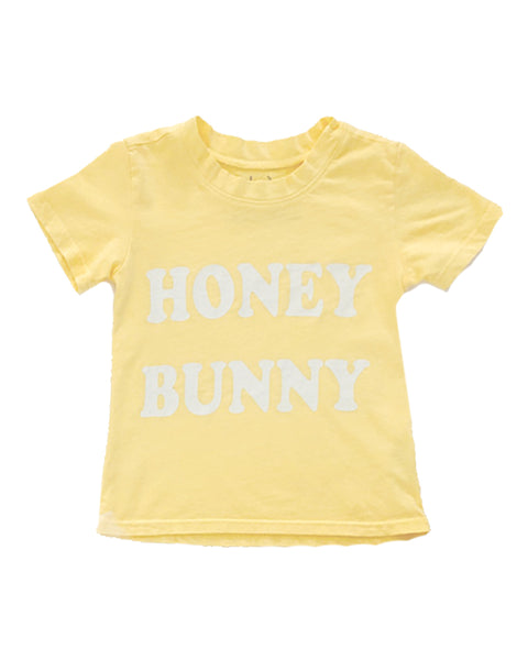 Honey Bunny Kids Tee in Lemon