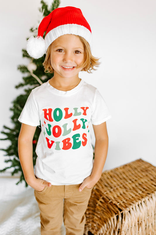 Holly Jolly Vibes Tees 6mo-3T