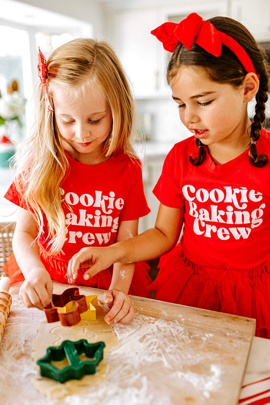 Cookie Baking Crew in Crimson