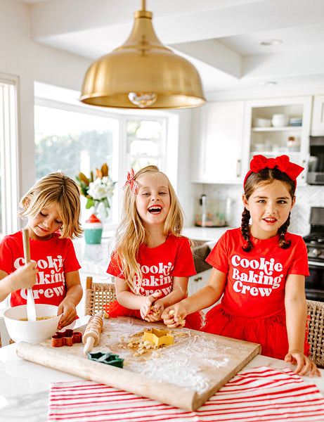 Women's Cookie Baking Crew in Crimson