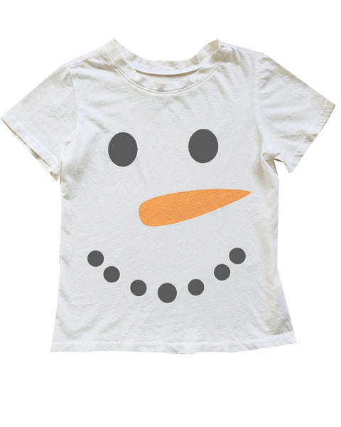 Frosty the Snowman Tee in White
