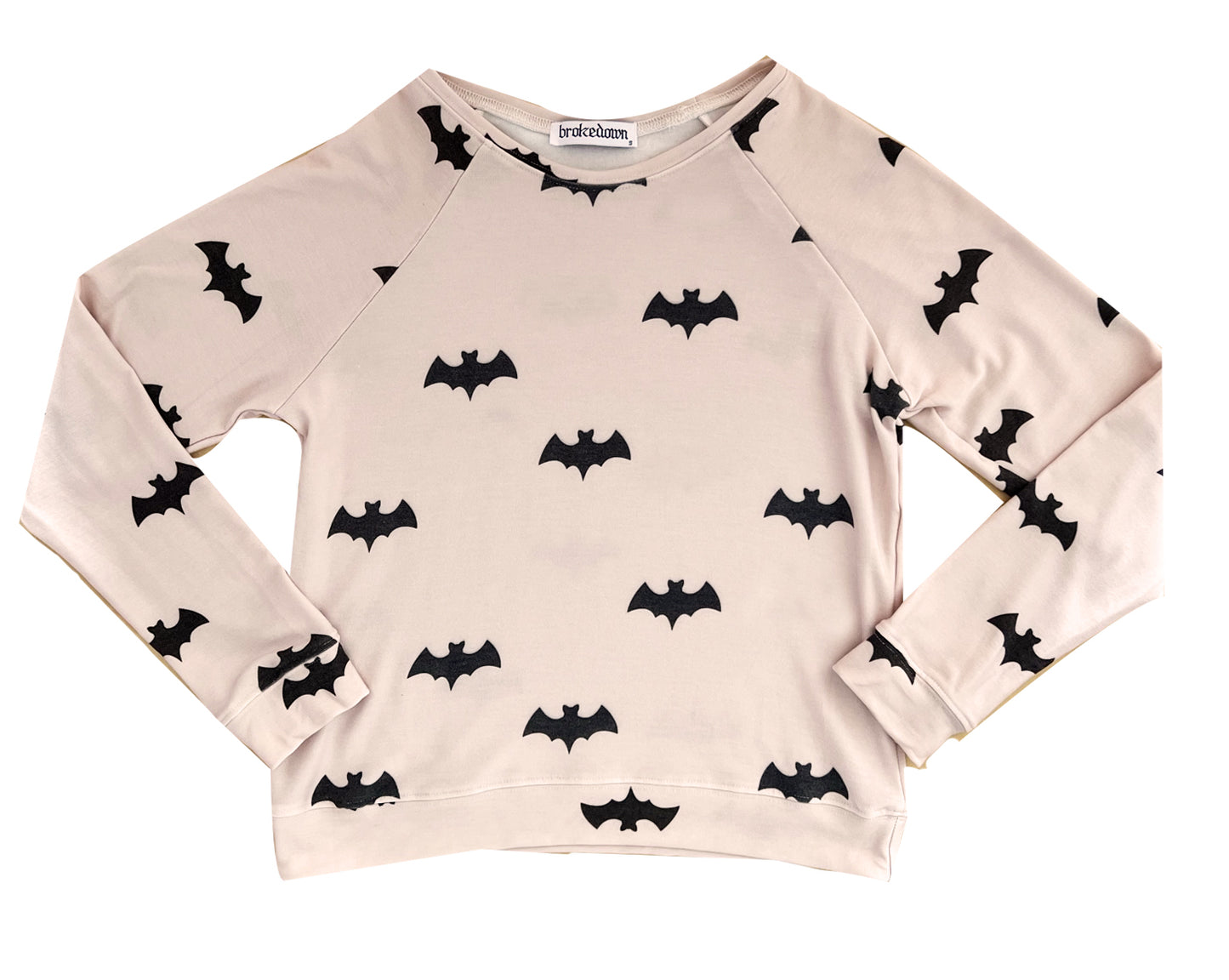 Women's All Over Bat Sweatshirt in Sandshell