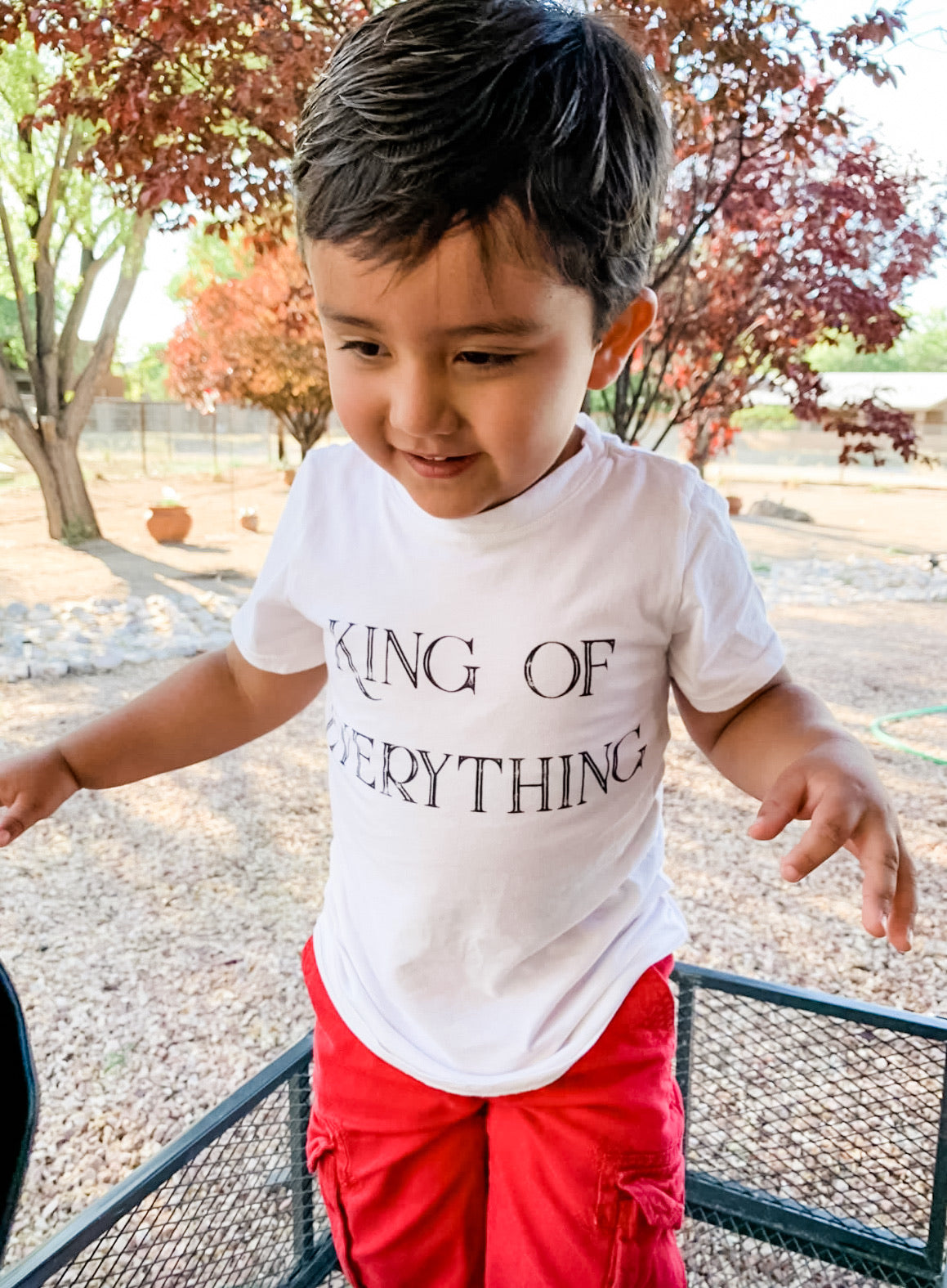King of Everything Tee in White